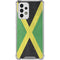 Jamaica Flag Distressed Galaxy A53 5G Clear Case